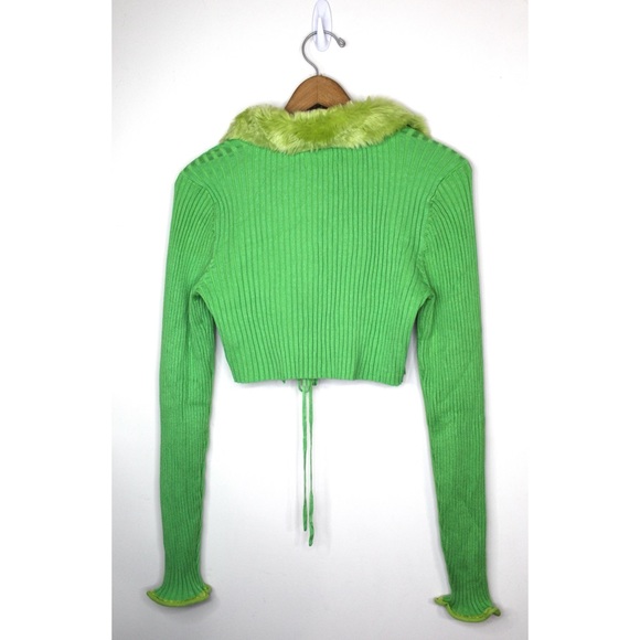 Urban Outfitters Izzy Cropped Cardigan Top - Picture 9 of 14